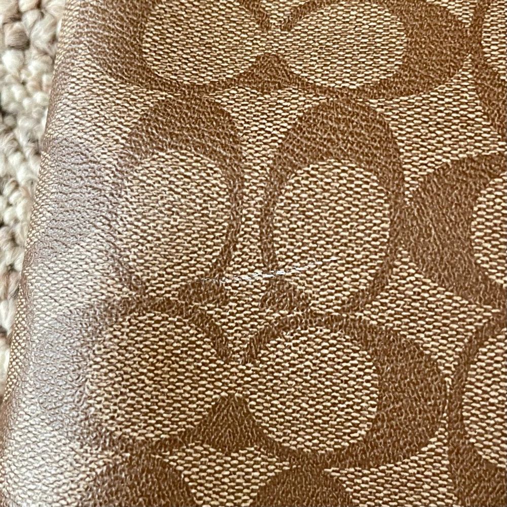 Coach Monogram Brown Crossbody - Picture 9 of 12
